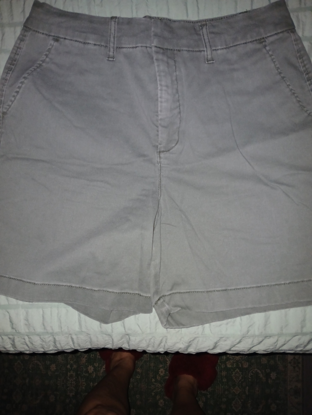 Anne Klein Light Gray Women's Shorts